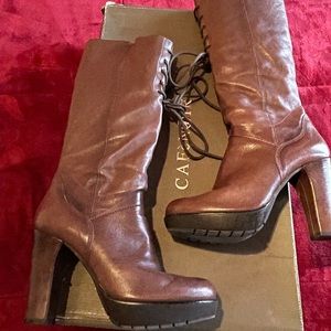 Cafe Noir platform boot